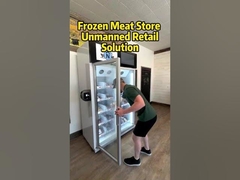 Раствор для продажи замороженного мяса, случай клиента, наш канадский клиент использует наш freeezr для продажи замороженного мяса