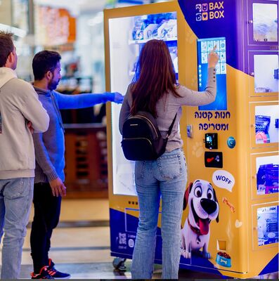 КАЧЕСТВО  Smart Pet Medicine & Supplies Vending Machine with Side Lockers for Pet Stores & Veterinary Clinics фабрика