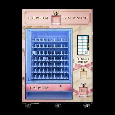 КАЧЕСТВО  Large-Capacity Perfume Vending Machine With Conveyor Belt Elevator — Smart Fragrance Retail Solution for Shopping Malls & Airports фабрика