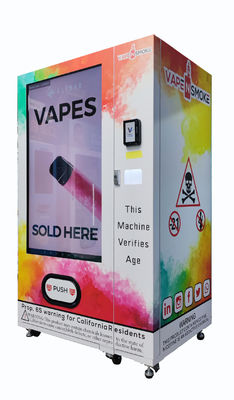Автомат Vape рекламы экрана касания 55 дюймов и читатели карты