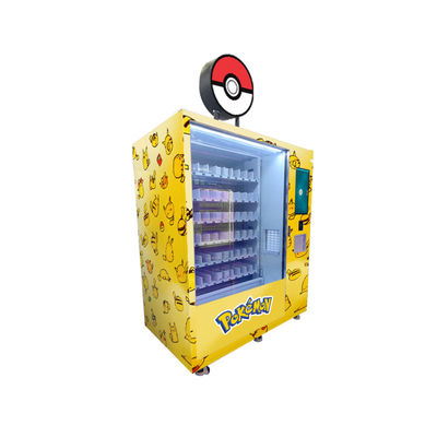 Машина для продажи карточек Pokemon PTCG с подъемным сенсорным экраном для рекламы