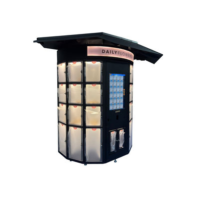 820W Power Locker Vending Machine с настраиваемыми размерами шкафов и листовой металлической рамой