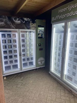 Удобный и универсальный -22°C до 20°C торговый автомат с морозильными камерами и диапазоном температур