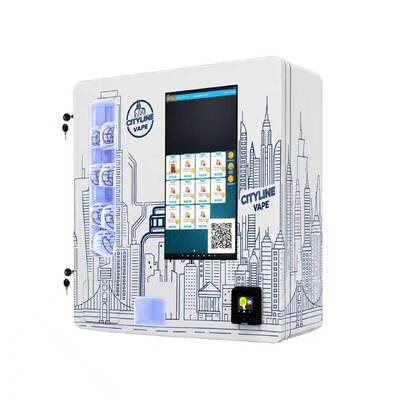 Mini Vending Machine Providing Wall Mounted Space Saving Solution for Vape and E Cigarette Sales with Age Verification